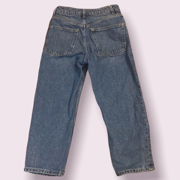 NWOT Asos Denim Rebel SB Remo Crop Jeans High Rise Straight Leg - Picture 3 of 7